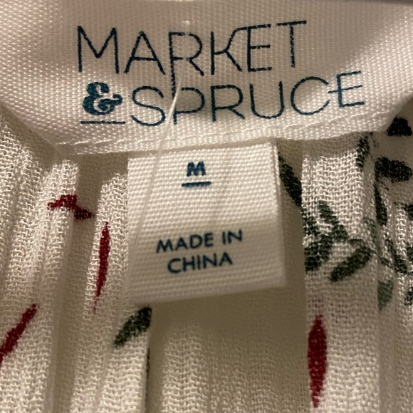 White Floral Sleeveless Top (multicolor) - Picture 7 of 13